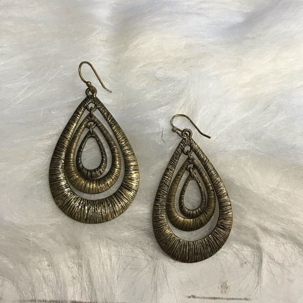Kiam Family Earring Bronze‎ Dangle Designer